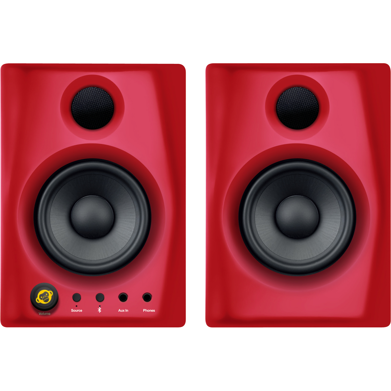 Monkey Banana Gibbon Air Bluetooth monitor rood (set van 2)