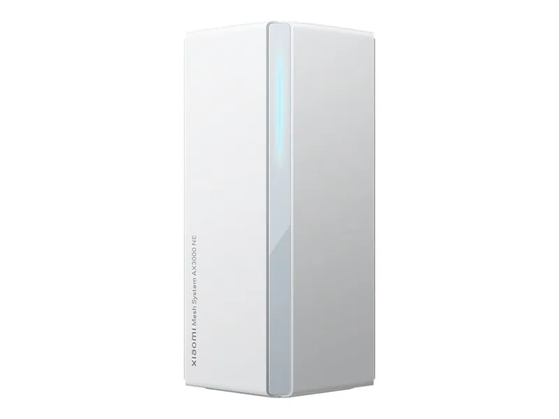 Xiaomi Mesh System AX3000 NE - Wi-Fi-system - (3 routere/forlængere) - op til 6500 sq.ft - mesh 1GbE - Wi-Fi 6 - Dual Band (pakke med 3)