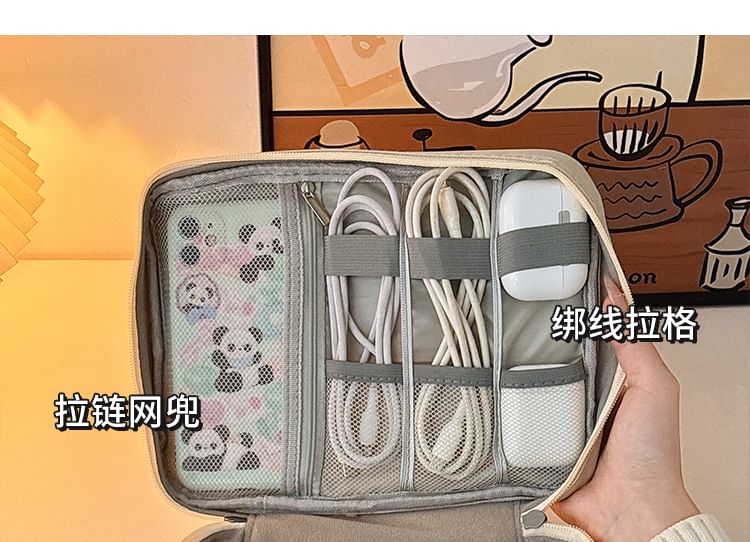 Candy Lemon - Effen imitatieleren accessoiretas organizer / hondenbroche / set (verschillende ontwerpen)