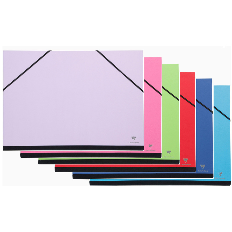 Clairefontaine Zeichenmappe, 52 x 37 cm, assortiert