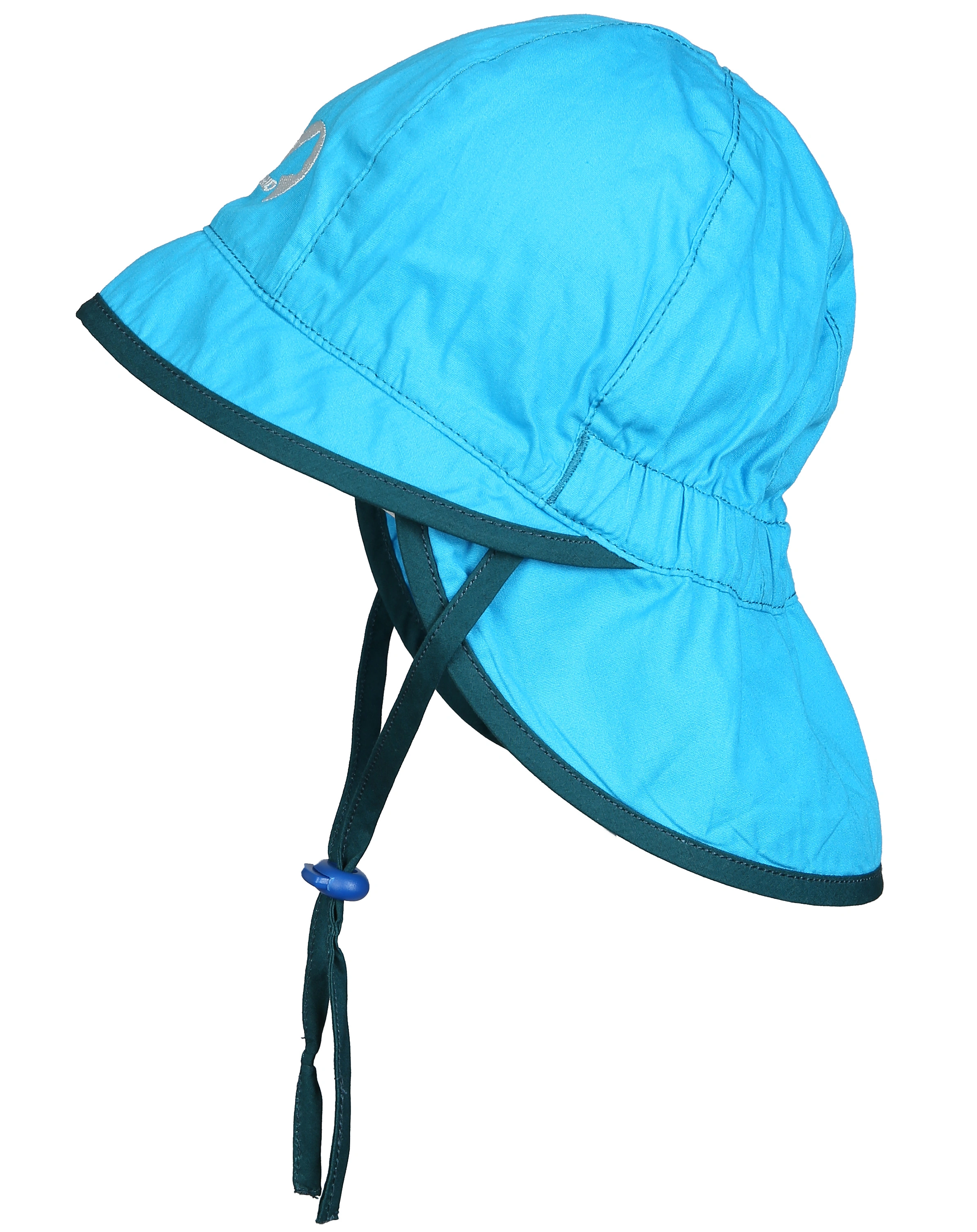 Sonnenhut HELLE mit Nackenschutz in mosaic/deep teal