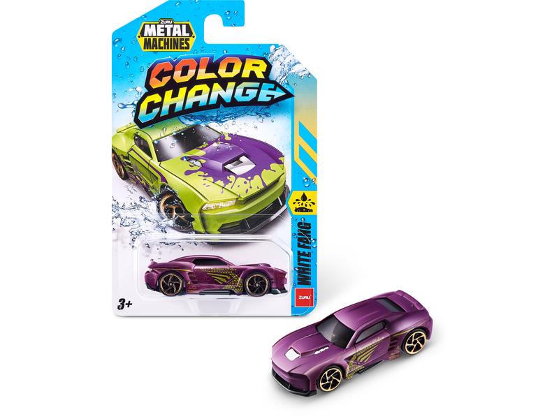Metal Machines Metal Machines: Color Shifters 1er-Pack asso Spielzeugauto mit Farbwechseleffekt