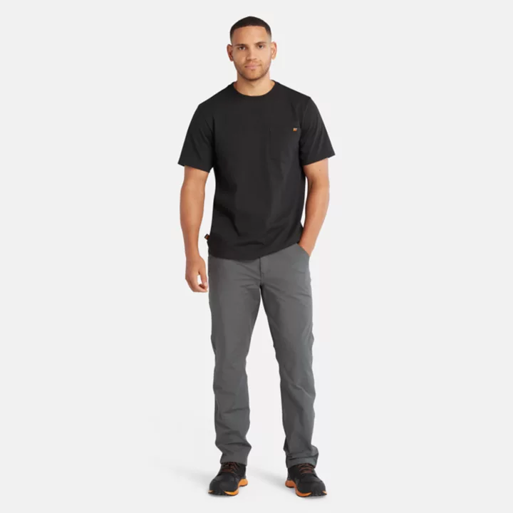 T-shirt à poche Timberland PRO Core pour homme en noir monochrome
