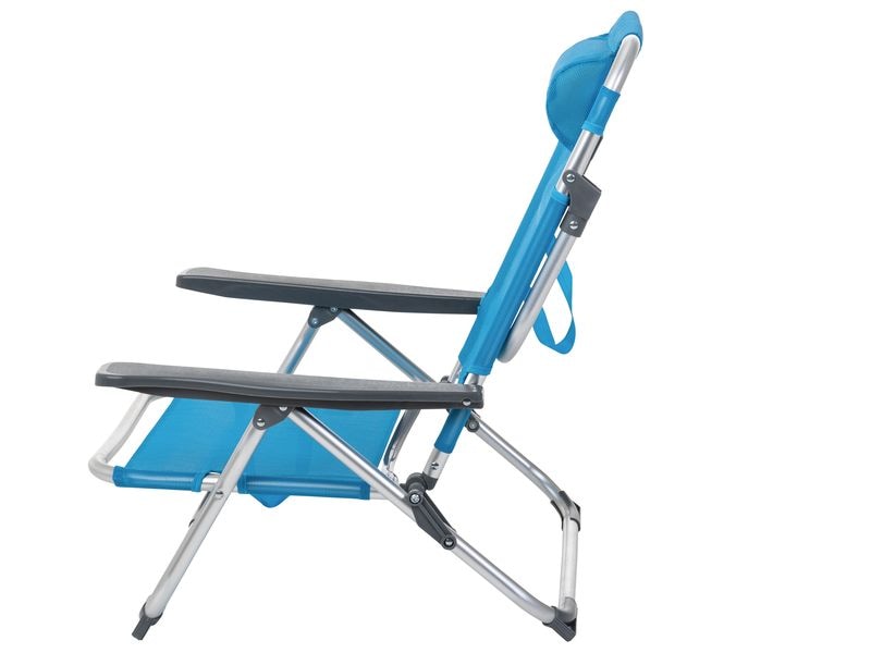 KOOR Strandstuhl Arieenzo, Blau, 2 Stück Gemütliche Campingstühle