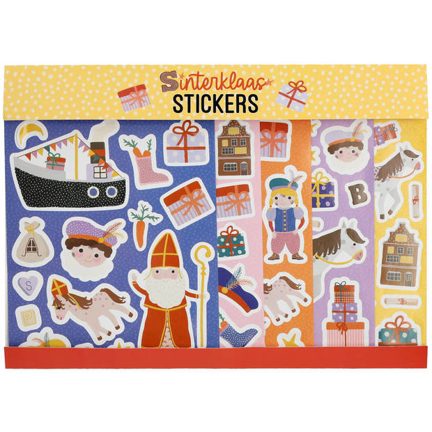 Sint & Piet stickervellen s/5