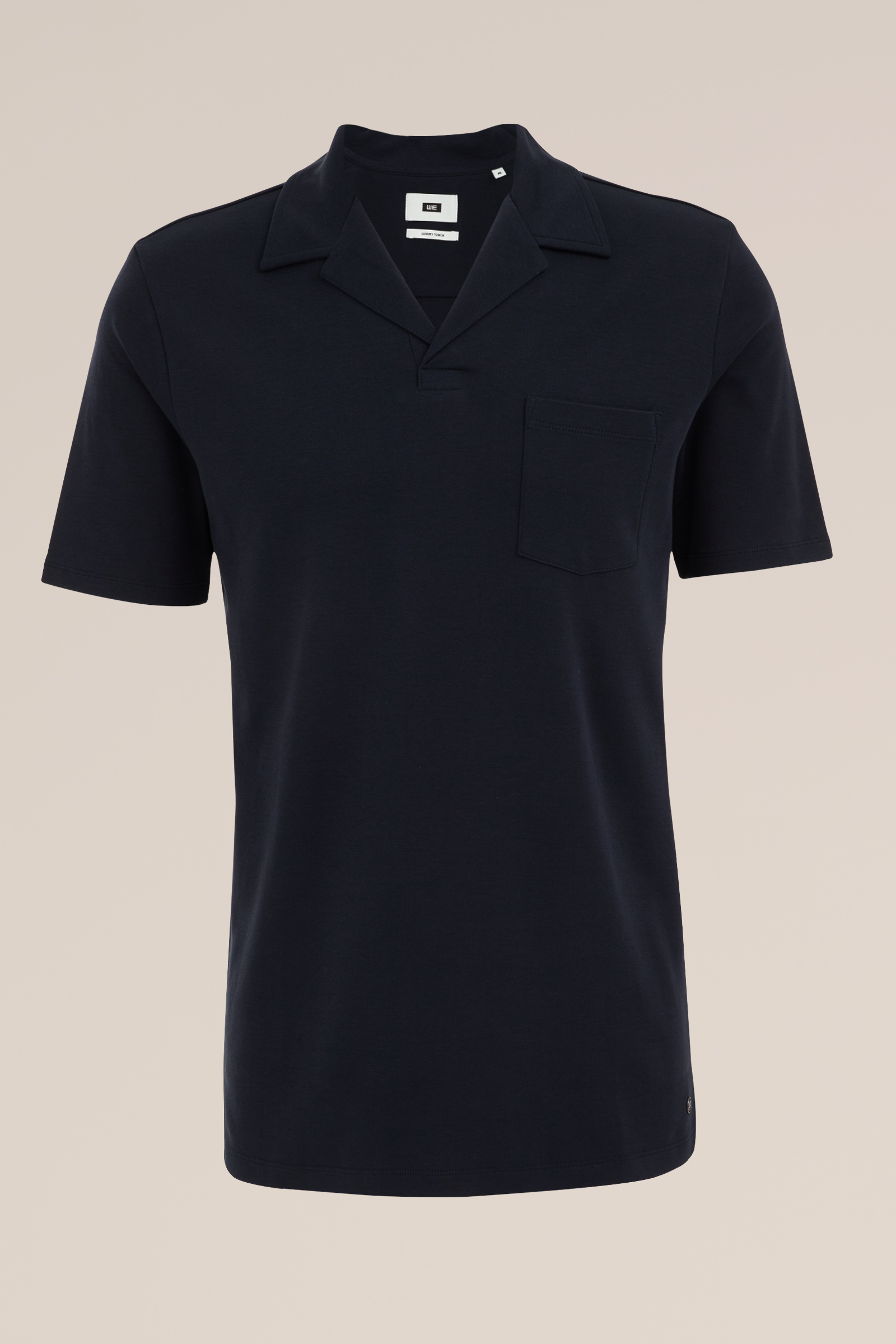 polo WE Fashion Donkerblauw