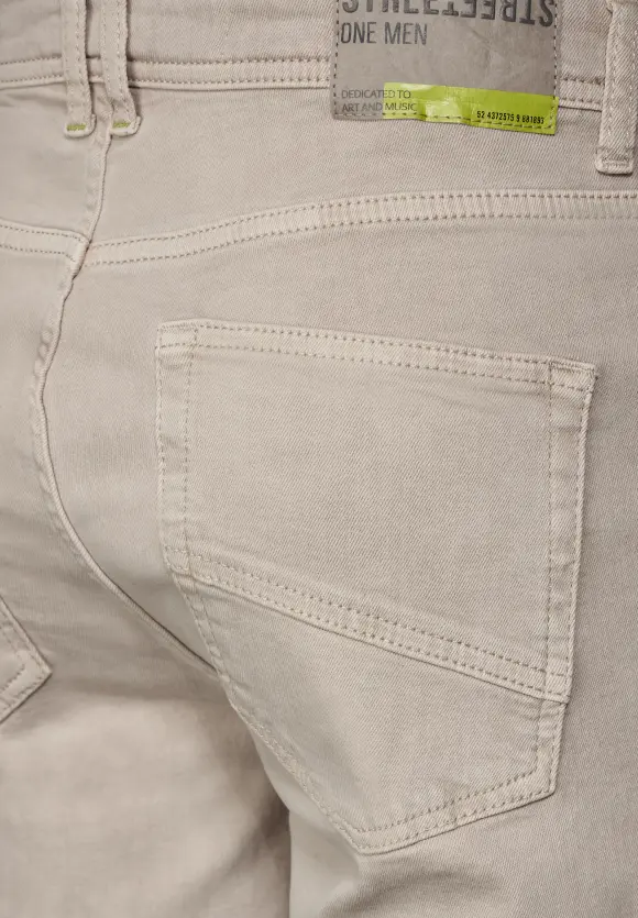 Regular Fit Jeansshorts - light sand beige washed