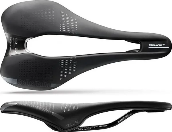 Selle Italia Siodło SELLE ITALIA SLR BOOST TM SUPERFLOW S (id match - S3) manganese tube 7, duro-tek, soft touch, sort (NEW)