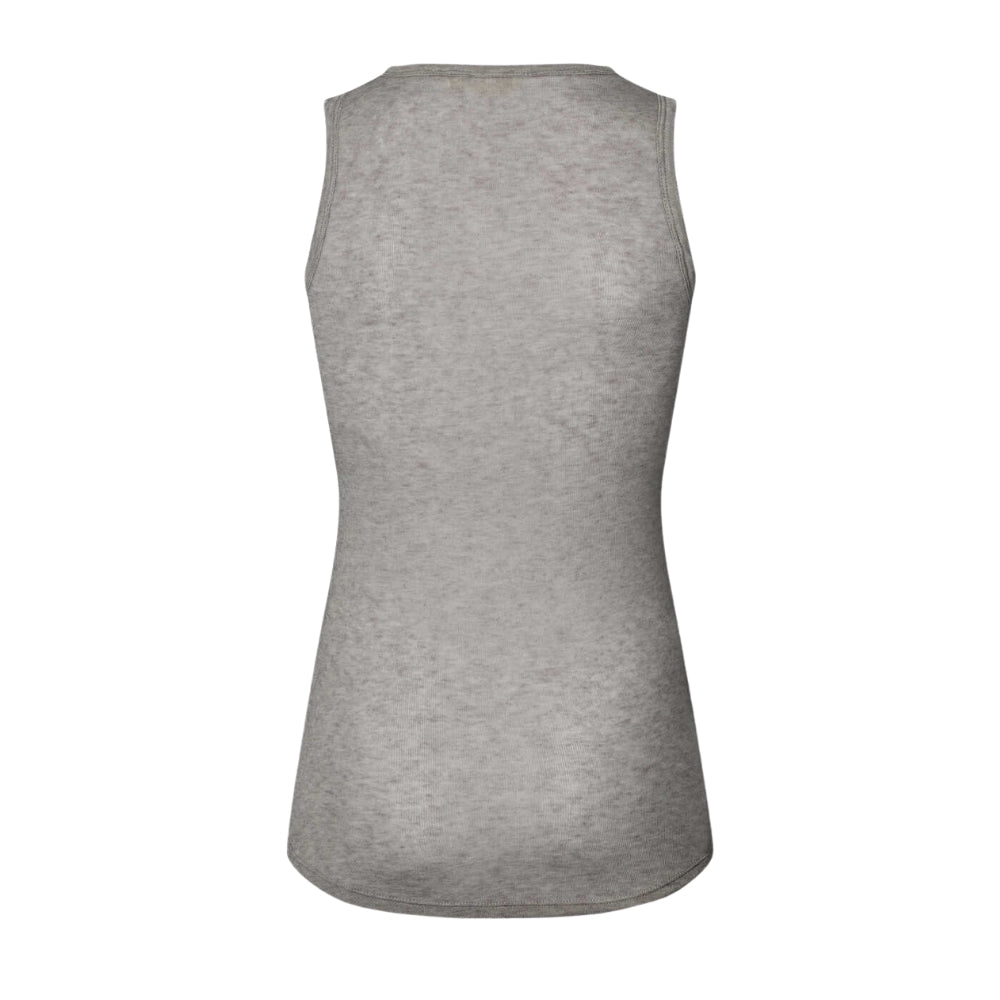 Gai+Lisva  Alberte Wool top - Grey Melange