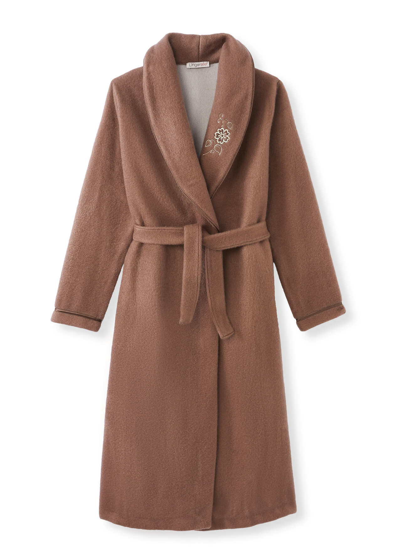 Robe de chambre en molleton courtelle