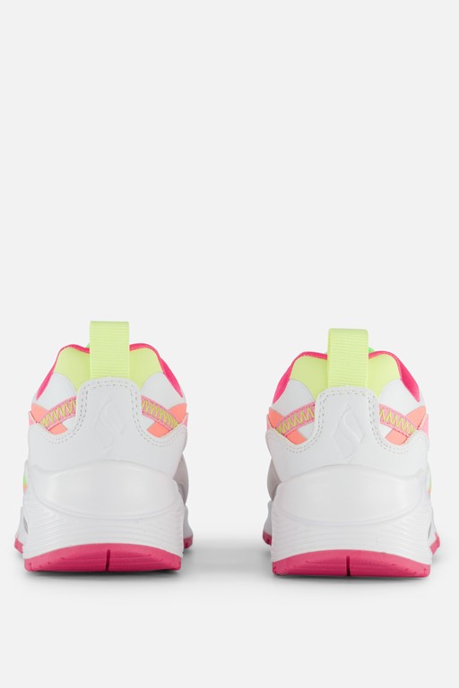 Skechers Uno Lite Sneakers wit Synthetisch