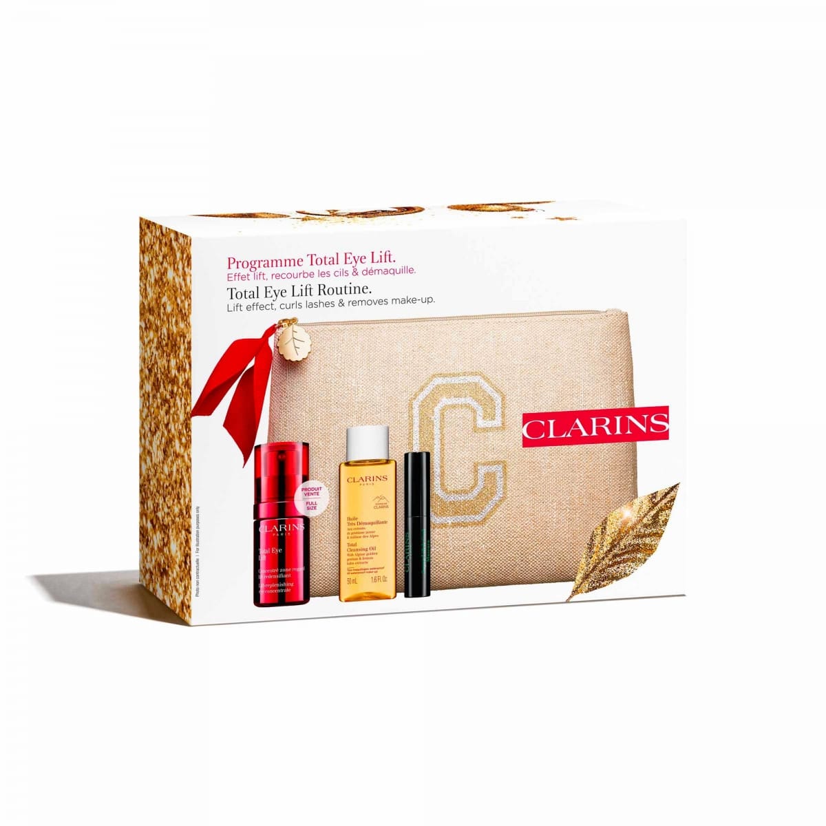 CLARINS Total Eye Lift Coffret Soin Yeux Liftant et Recourbant les Cils
