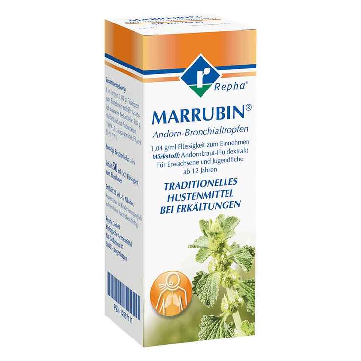 MARRUBIN Andorn-Bronchialtropfen, 50 ml