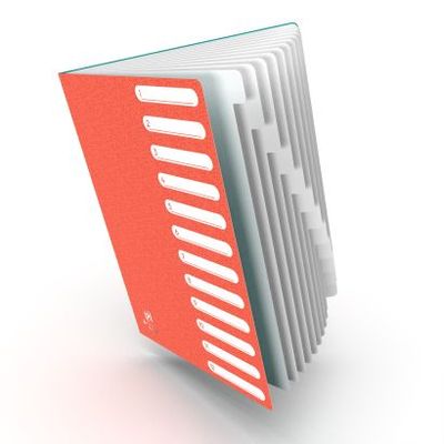 Oxford Bicolor Recyc+ - Trieur carte 12 positions - A4 - disponible dans différentes couleurs