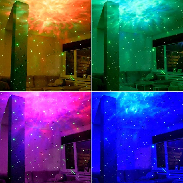 Lampe Astronaut Star projektor
