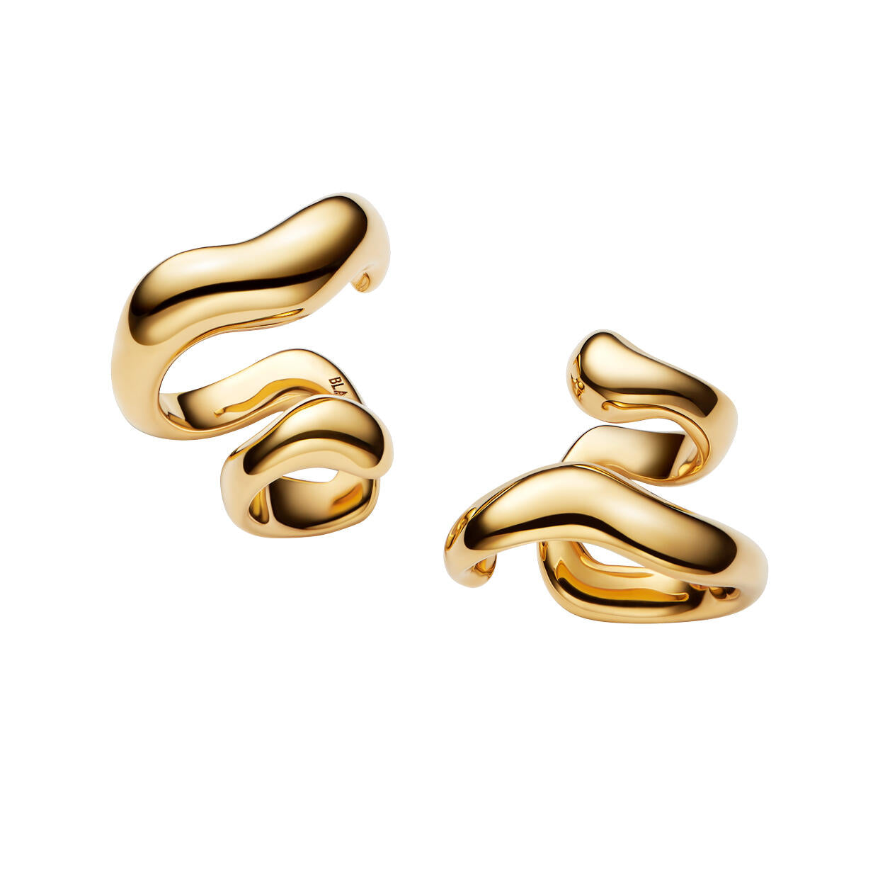 Maria Black  Sagene Ear Cuff - forgyldt