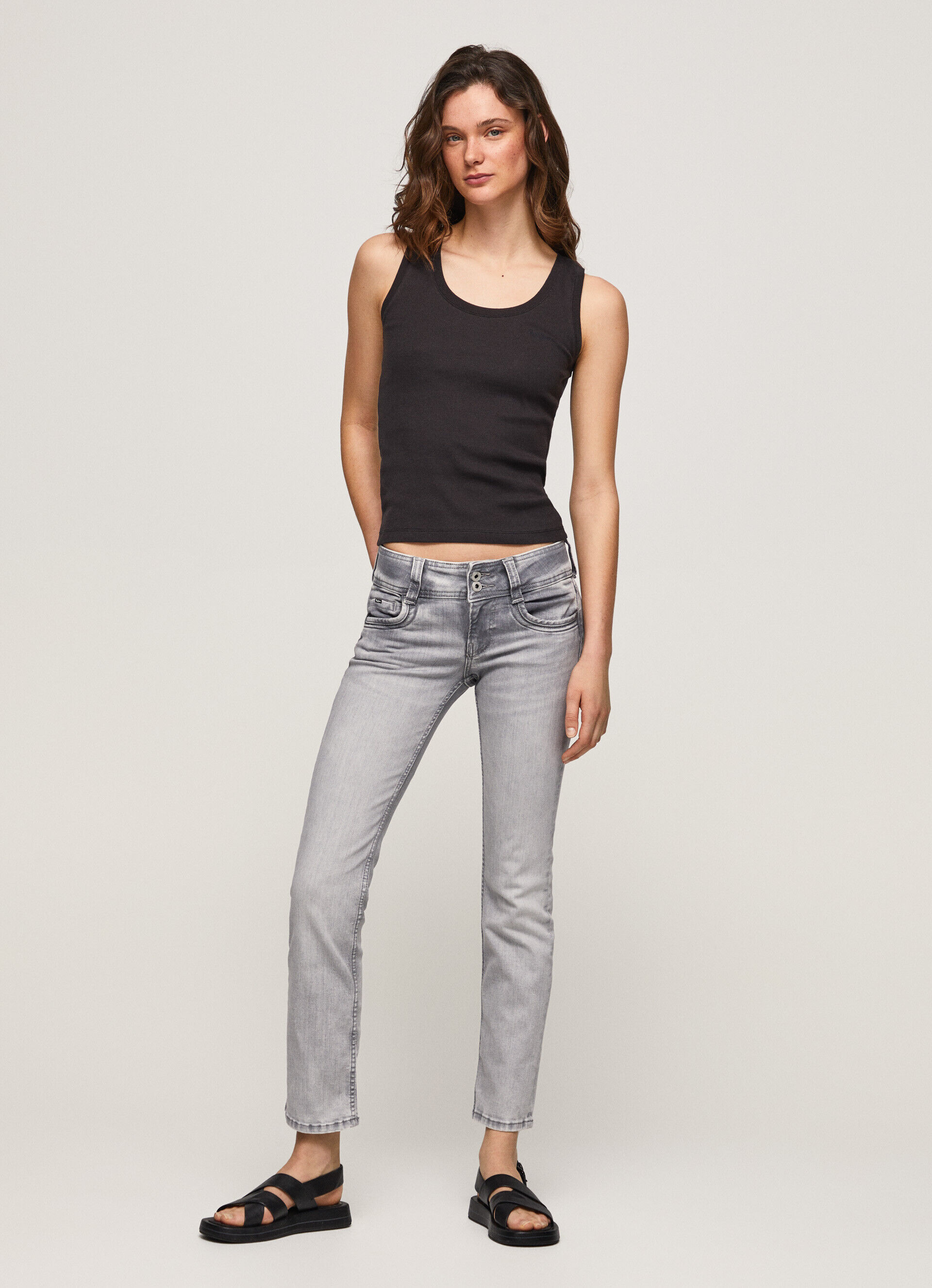 CALÇA JEANS GEN FIT REGULAR CINTURA MÉDIA - jeans