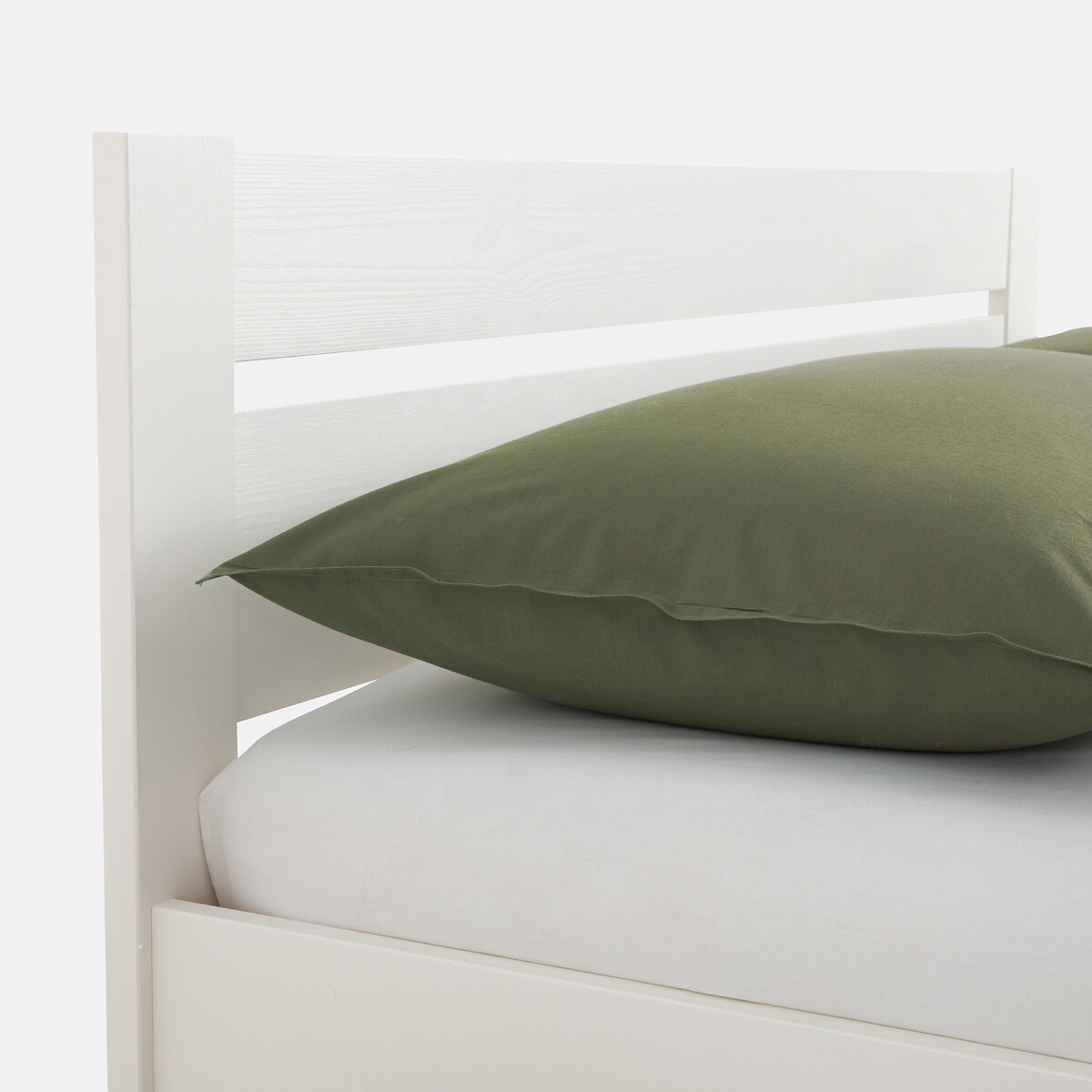 LA REDOUTE INTERIEURS<br>Cama com estrado de ripas, gavetas e mesas de cabeceira, Konni
