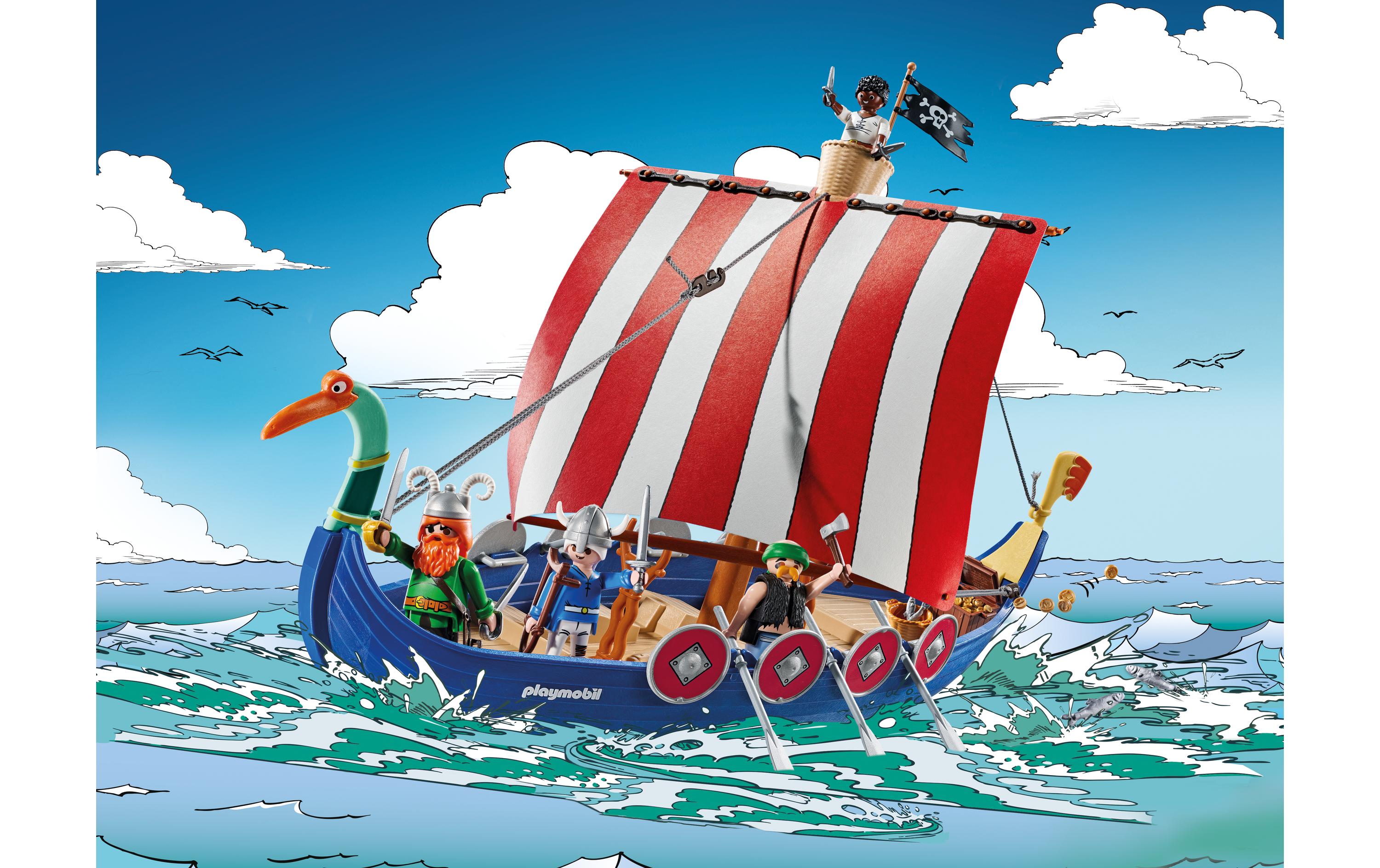 Asterix Piratenschiff 71888Detailreiche Spielset aus der Asterix-Welt