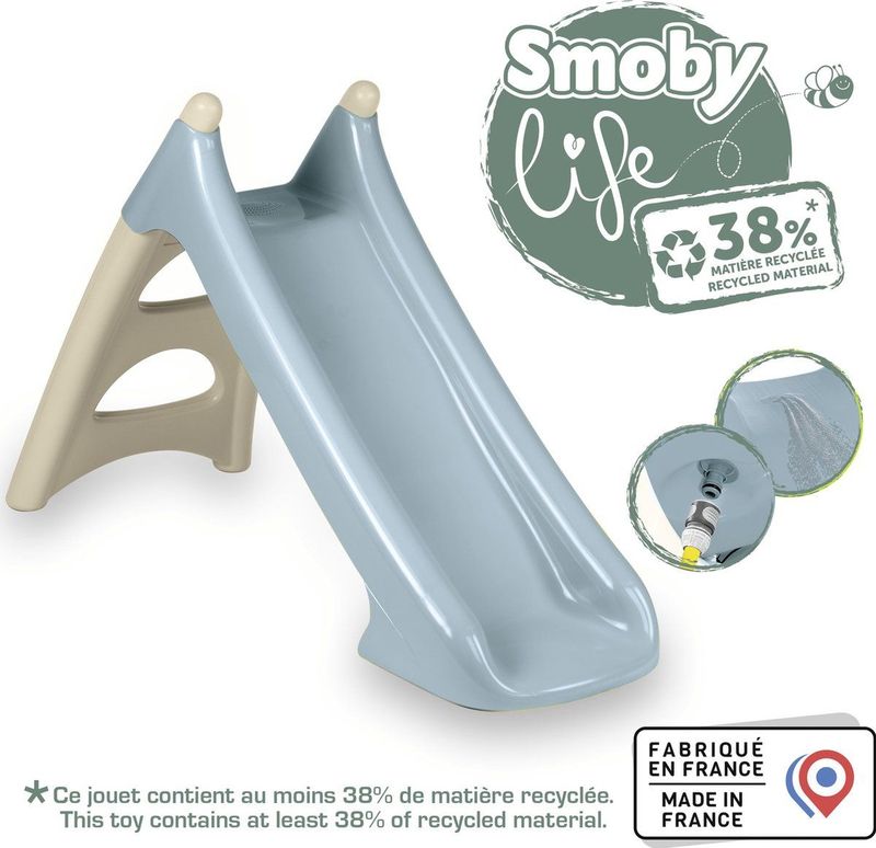 Smoby - Smoby Life - Glijbaan - Blauw - Voor Binnen en Buiten - Met Wateraansluiting