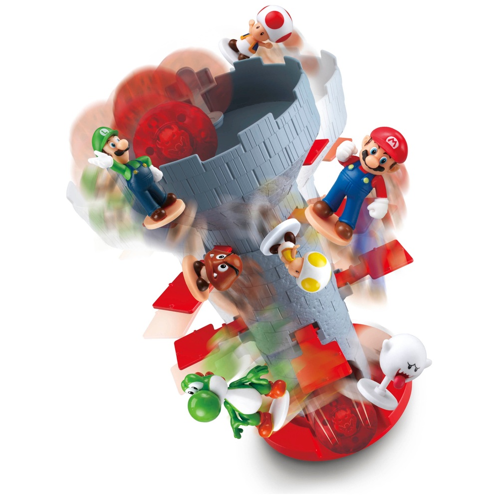 Super Mario Sprengt den Wackelturm