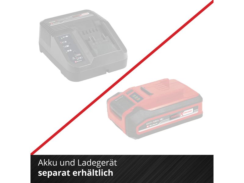 Einhell Akku-Handsauger TE-HV 18/06 Li – Solo Akku-Handstaubsauger mit einer Saugleistung bis 72 mbar