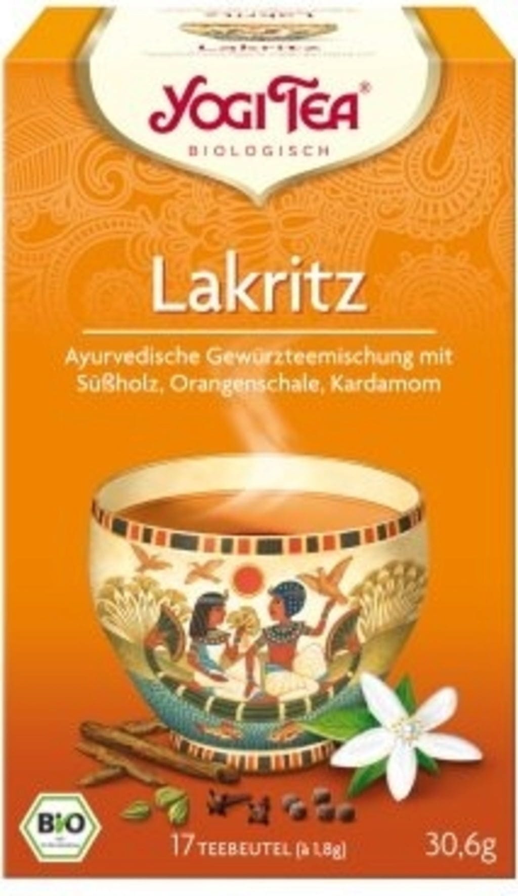 Yogi Tea  Lakritz Tee Bio, 17 Teebeutel (30,60 g)