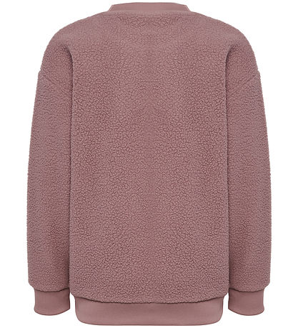 Hummel Bluse - Fleece - HmlCosso - Twilight Mauve m. Guld