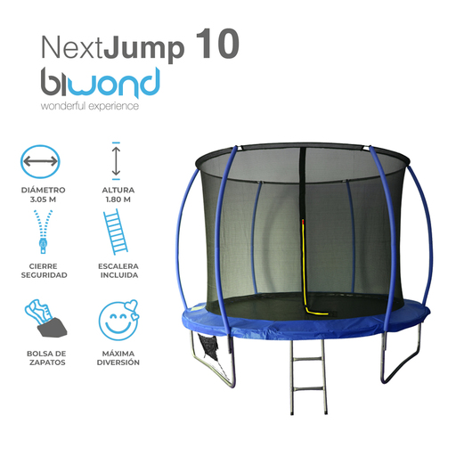 Nextjump 10 Biwond Trampolim