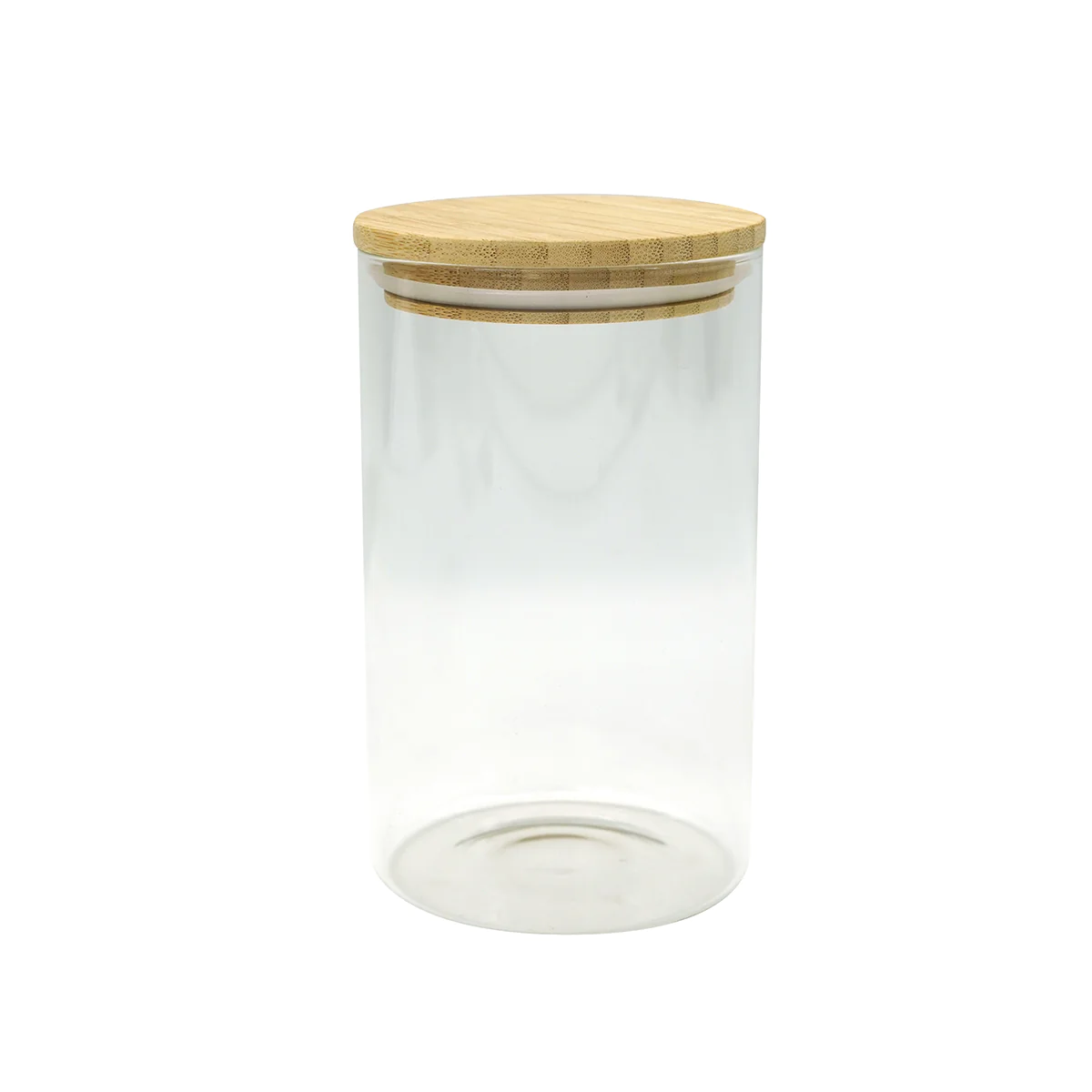 Boîte de conservation en verre 1,15L avec couvercle en Bambou Eco Frie
