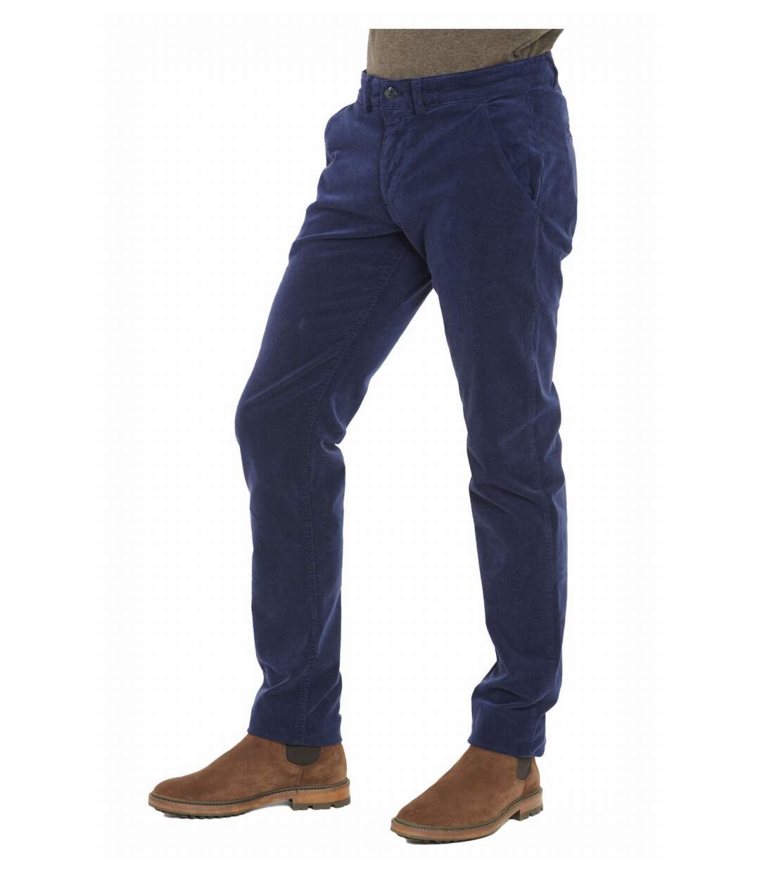 Pantalon chino velours cotelé