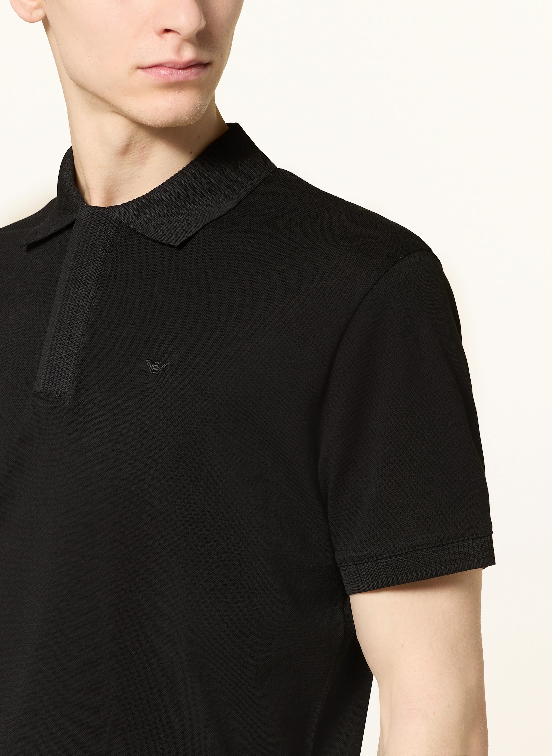 EMPORIO ARMANI Piqué-Poloshirt