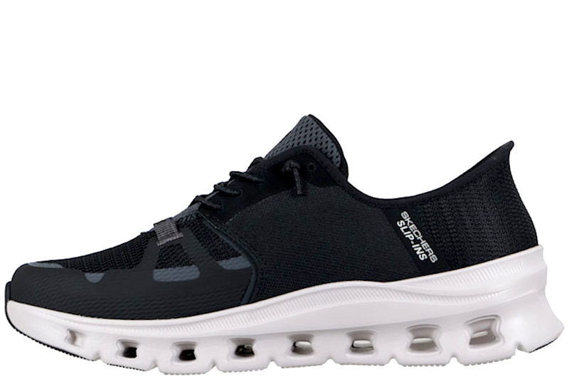 SKECHERS GLIDE-STEP PRO I SORT TEKSTIL SLIP-INS