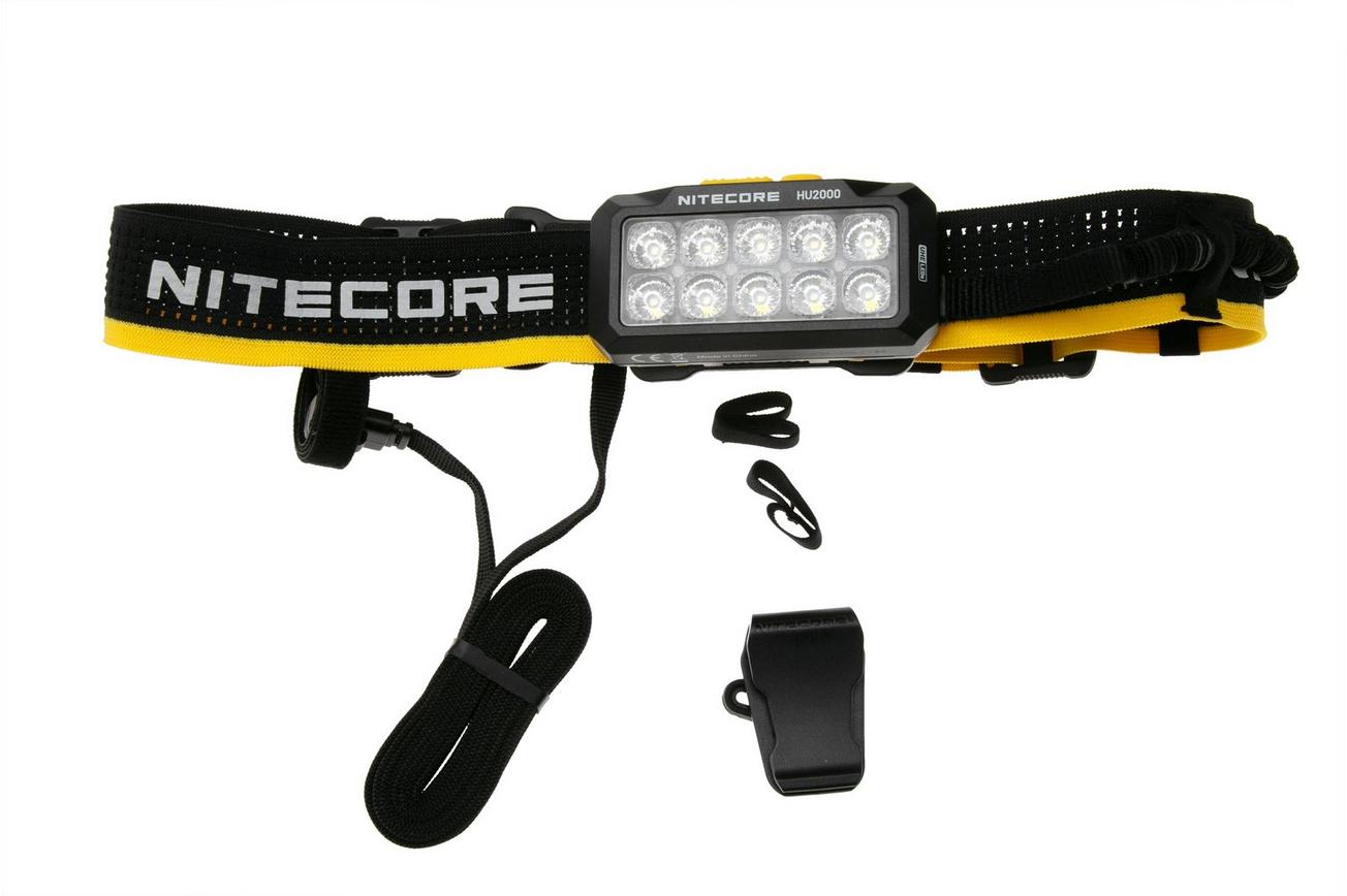 Nitecore HU2000 UHE LED, oplaadbare hoofdlamp, 2000 lumen