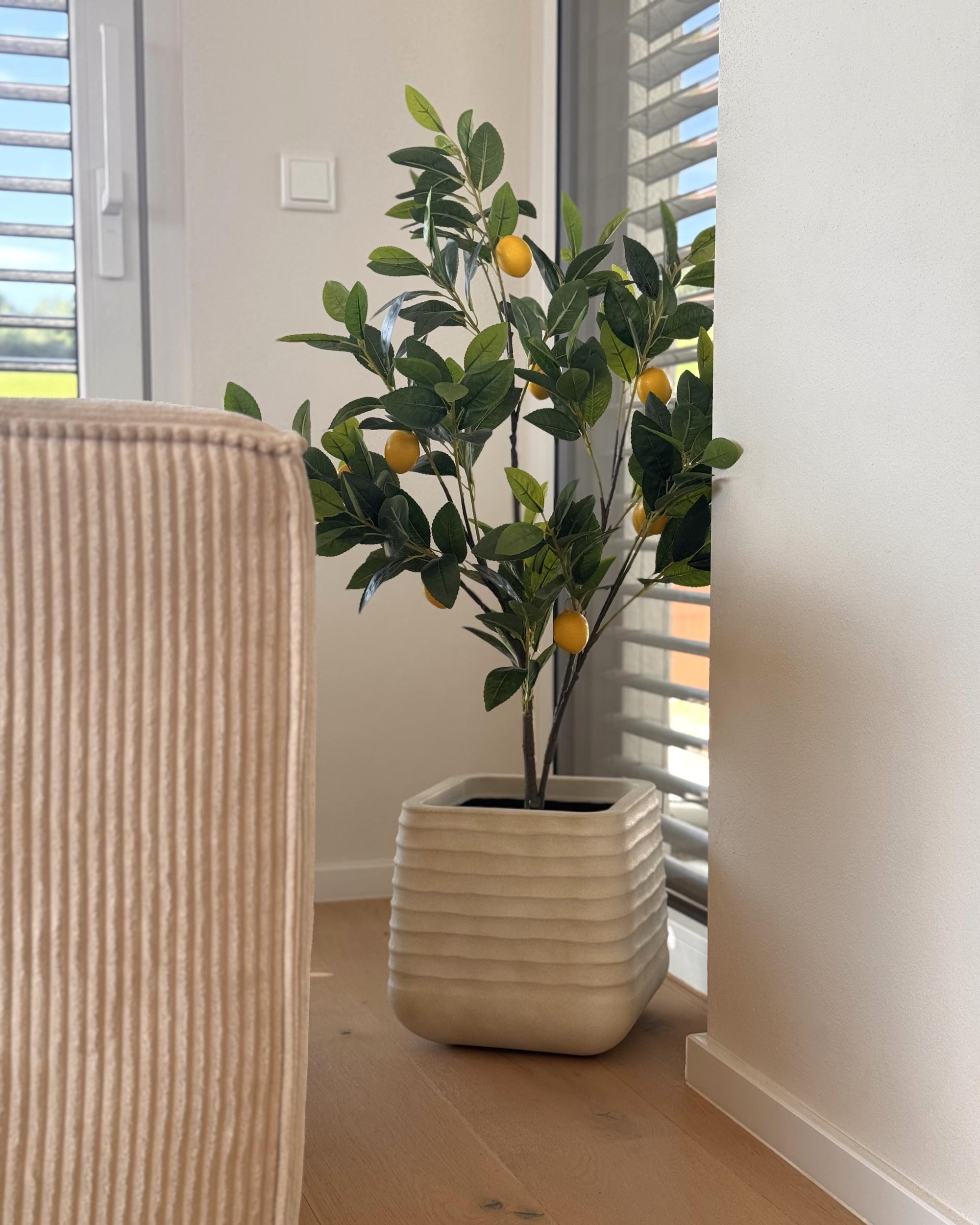 Kunstplant LEMON TREE 105 cm Groen