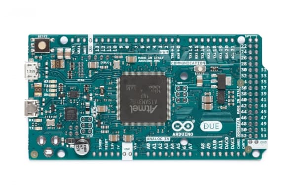 Arduino Due, 84Mhz, AT91SAM3X8E, 0,512 MB, 96KB, Arduino, 3,3V