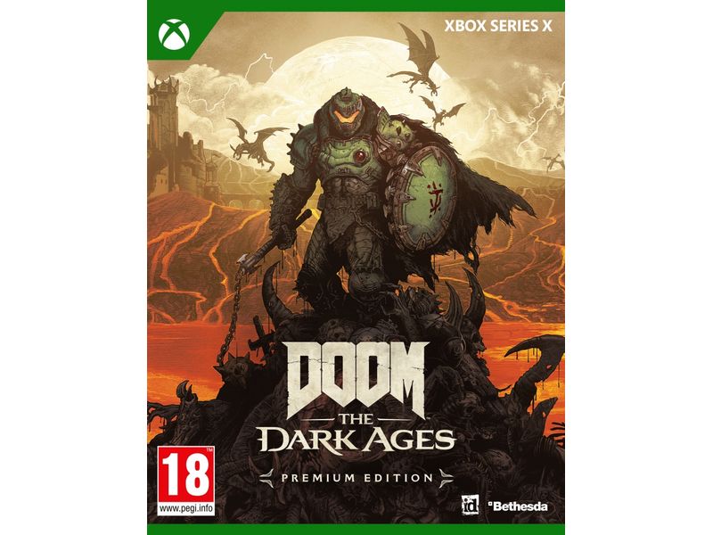 GAME DOOM: The Dark Ages – Premium Edition Dark Fantasy First-Person-Shooter für Xbox Series X