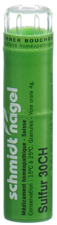 SCHMIDT-NAGEL Sulfur Gran 30 CH 4 g