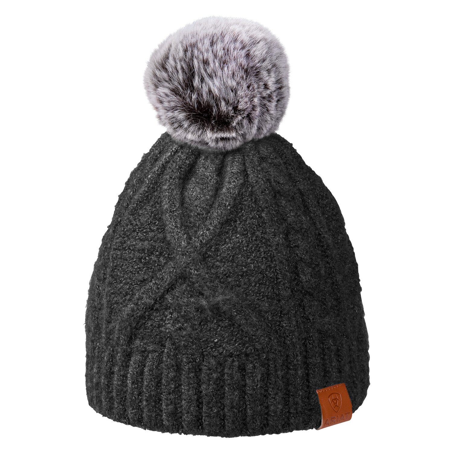 ARIAT Beanie Entwine - black heat - Einheitsgröße