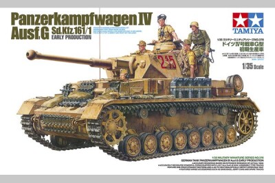 Tamiya - Panzerkampfwagen IV Ausf. G Tank Byggesæt - 1:35 - 35378