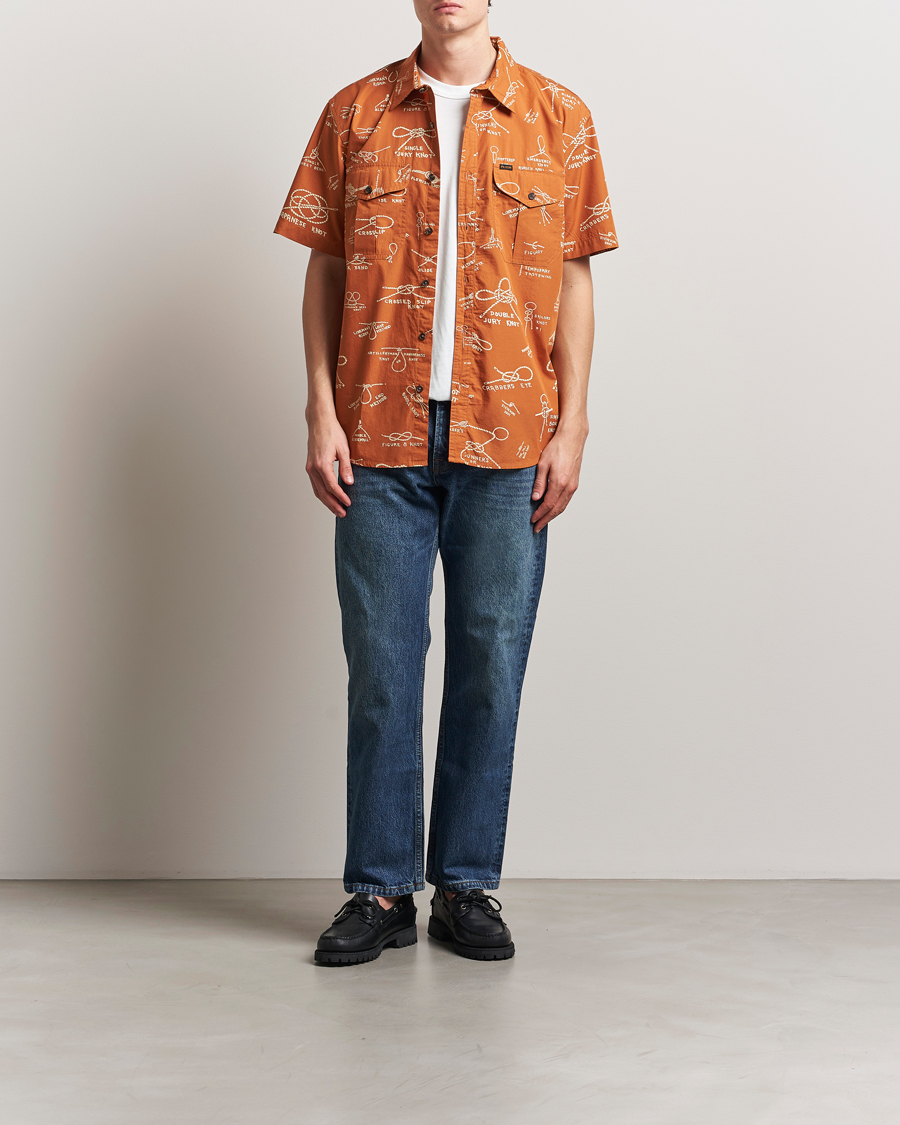 Filson Washed Short Sleeve Shirt Bourbon