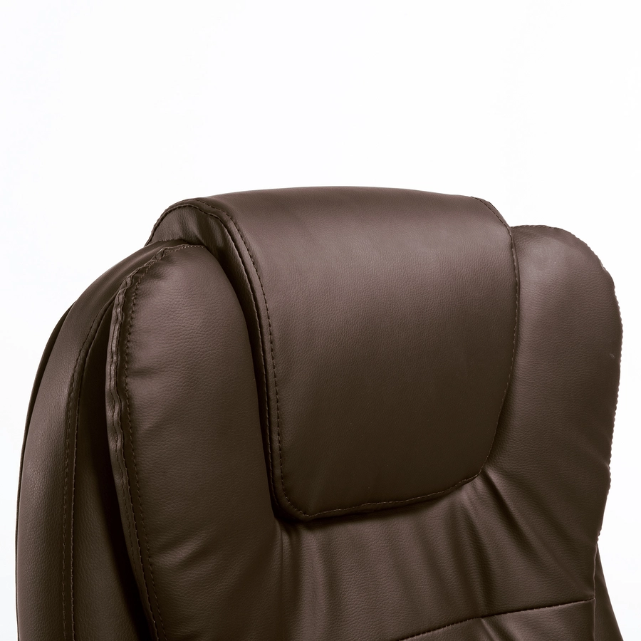 HOMCOM Bürosessel  Chefsessel mit Massagefunktion braun