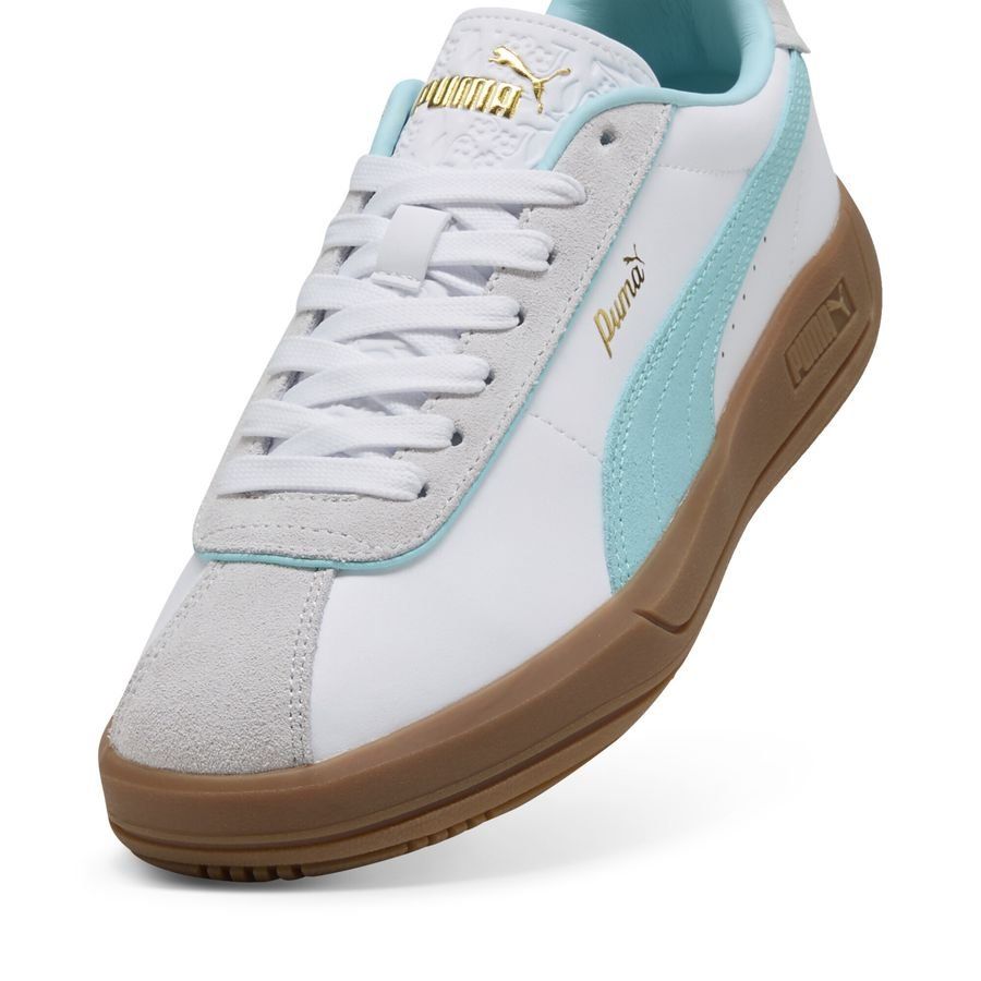 PUMA Club Klassika Chaussures - Blanc/Turquoise