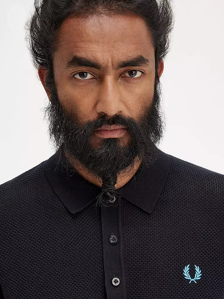 FRED PERRY Poloshirt schwarz