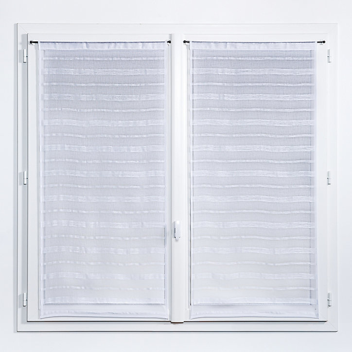 Paire de vitrage Wakea l.60 x H.120 cm