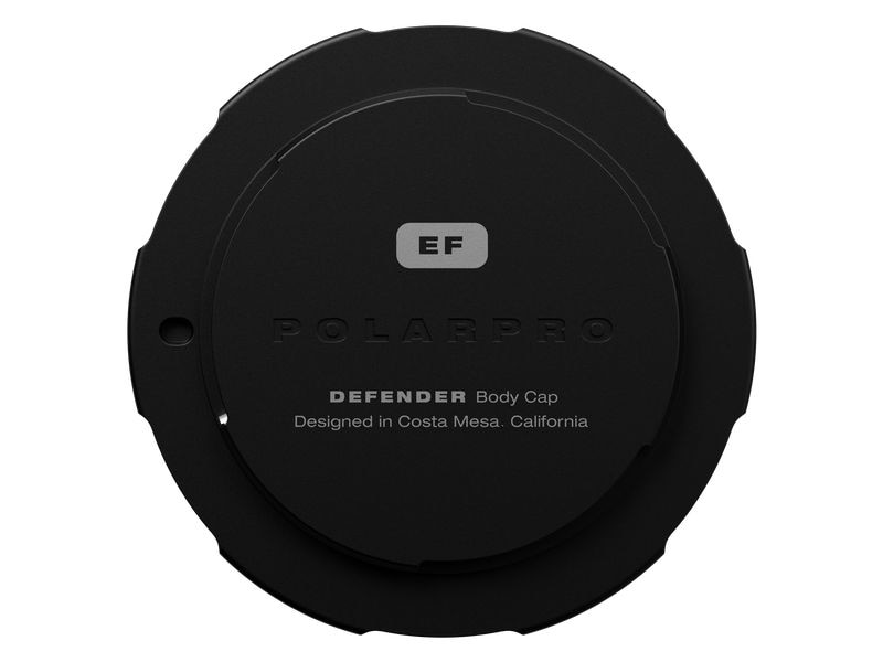 PolarPro Kamera-Gehäusedeckel Sony E Mount - Schwarz Sorgt dafür, dass Kameragehäuse und Sensor gut gepflegt werden