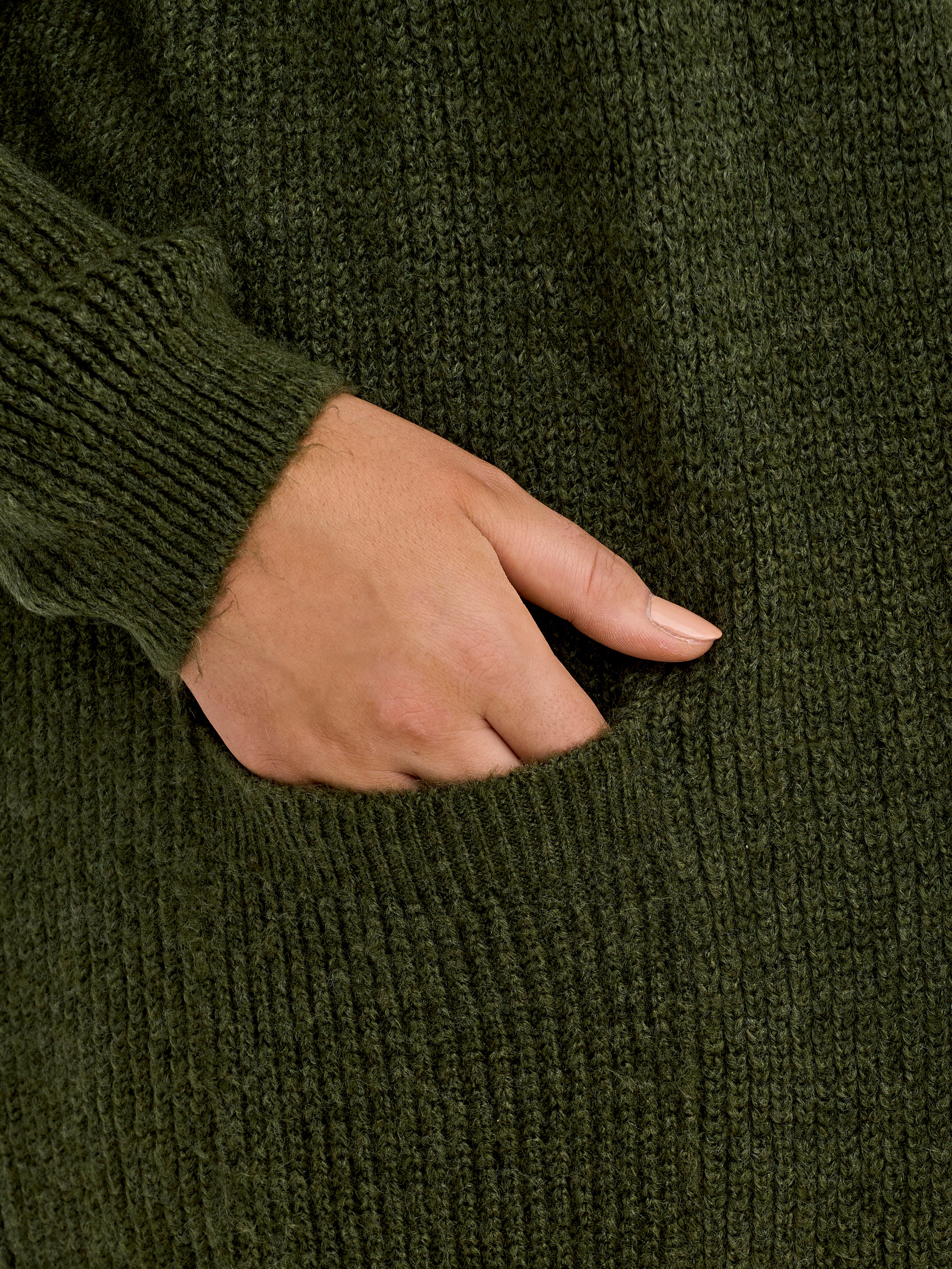 CARJADE Strickjacke Khaki