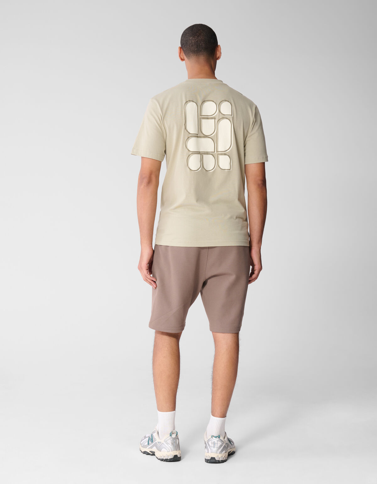 Pique Short Taupe