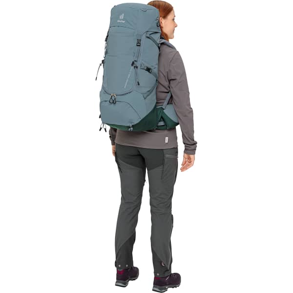 Sac à dos randonnée DEUTER AIRCONTACT CORE 45+10 SL SHALE/IVY