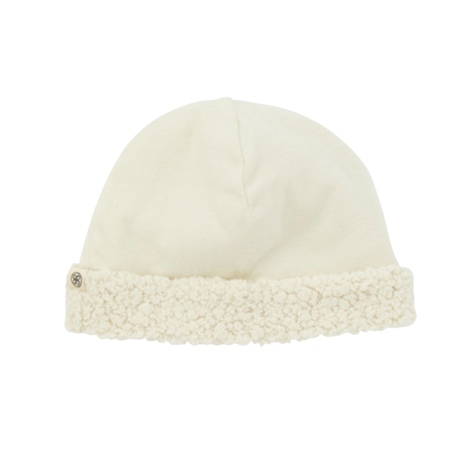 Baby Mütze Teddy Off white